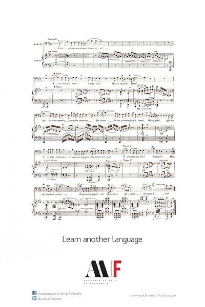 LEARN ANOTHER LANGUAGE - Publicidad