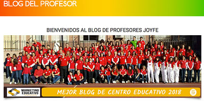 Blog del Profesor del Colegio Joyfe - Digital Strategy