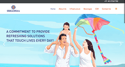 Srigdhaa Real Estate - Application web