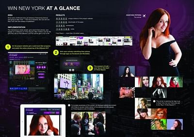 RUSSIAN GIRLS TAKE OVER NEW YORK - Publicidad