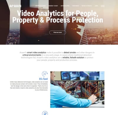 Website copy for Araani nv - Stratégie de contenu