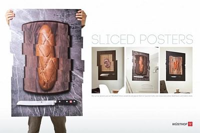 SLICED POSTERS - Reclame