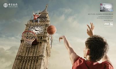 2012 London Olympics Campaign, Big Ben - Advertising