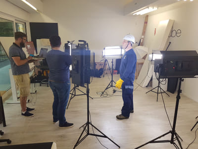 Réalistion d'une séquence de marche 3D - 3D