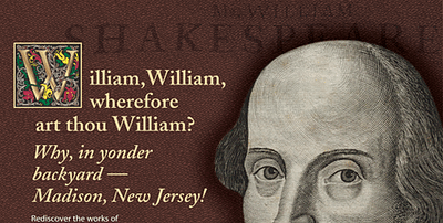 The Shakespeare Theatre of New Jersey - Advertising