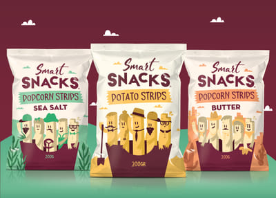 Smart Snacks - Diseño Gráfico