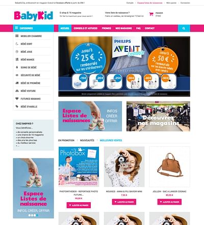 Babykid - E-commerce