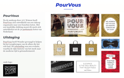 POUR VOUS - Branding & Positionering