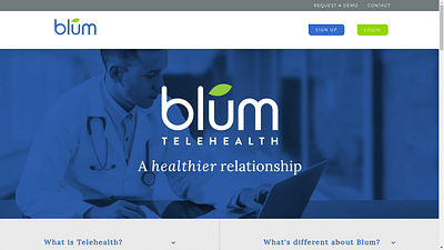 Blum Telhealth - Application mobile