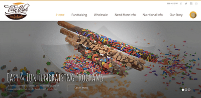 Wordpress Website for Candy Company - Website Creation