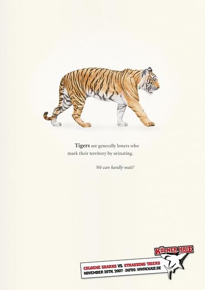 TIGER - Publicidad