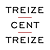 Treize Cent Treize logo