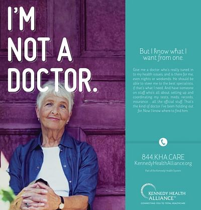 They’re not doctors, but they know healthcare. Senior. - Publicidad