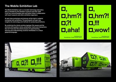 THE MOBILE EXHIBITION LAB - Reclame