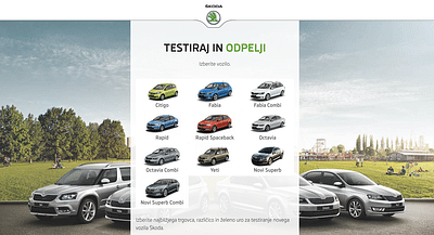 Testiraj Škoda - App móvil