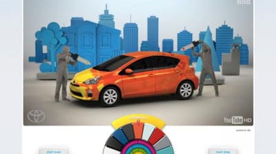 Prius c Configurator   - Werbung