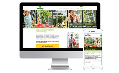 Informatieve website agrofino.be - Branding & Positionering