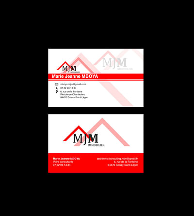 Branding et Design MJM Immobilier - Application mobile