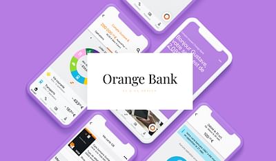 Orange Bank - Création d'une application bancaire - Ergonomia (UX/UI)