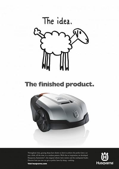 LAWNMOWER HITORY - THE IDEA - Reclame