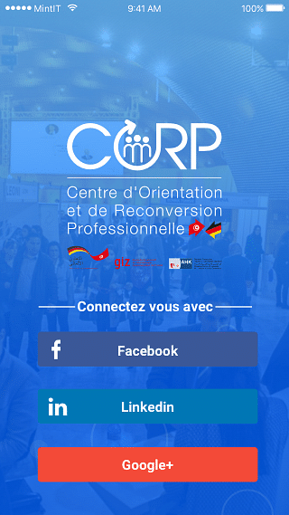 CORP - Application web