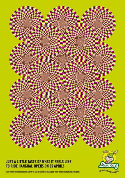 MOVING ILLUSIONS - Publicité