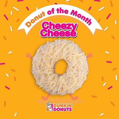 Dunkin Donuts Cheesy Cheese - Social Media