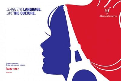Learn the language. Live the culture. - Advertising
