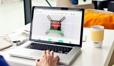 Interactive Web Design for Kid's Drone: Doramigo - Website Creation