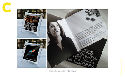 Invitación evento - Design & graphisme