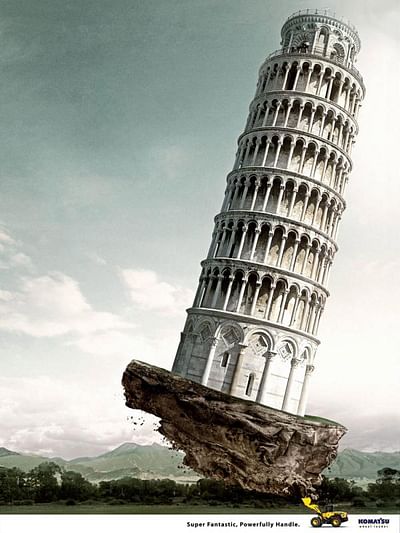 Leaning Tower of Pisa - Publicité