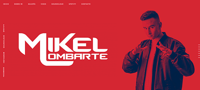 Mikelombarte.com (International DJ) - Creación de Sitios Web
