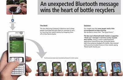 An Unexpected Bluetooth Message - Publicidad