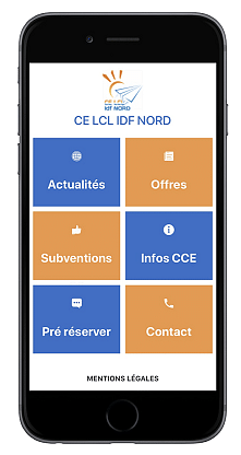 Application Mobile LCL - Event