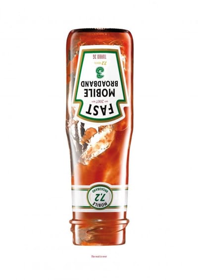 KETCHUP BOTTLE - Publicité