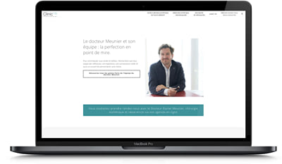 Relooking du site web Clinic 135 - Online Advertising