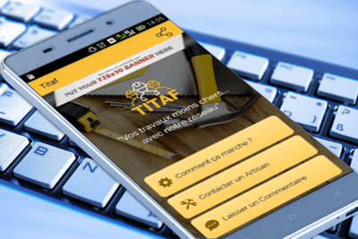 Réalisation de l'application TITAF - Application mobile