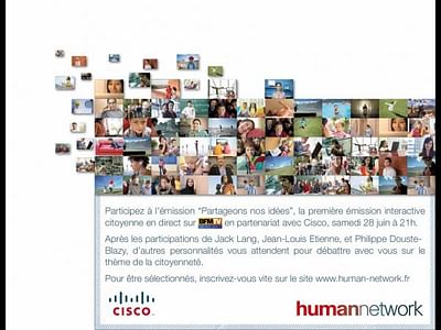 "Human Network" - Werbung