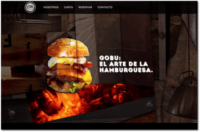 Web Gobu Burguer - Création de site internet