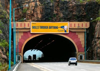 Tunnel - Werbung