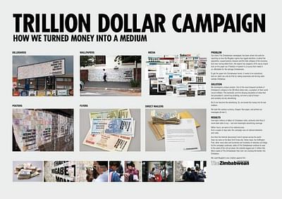 TRILLION DOLLAR CAMPAIGN - Advertising