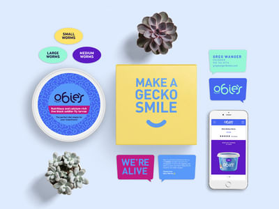 Obie's Worms - Image de marque & branding