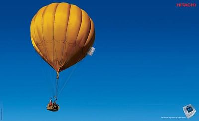 Hot air balloon - Publicité