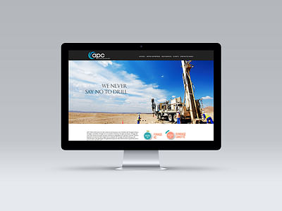 APC Drilling - Création de site internet