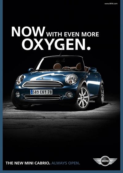 WITH EVEN MORE OXYGEN - Werbung