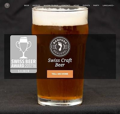 Micro-brewery Branding and Marketing Strategy - Création de site internet