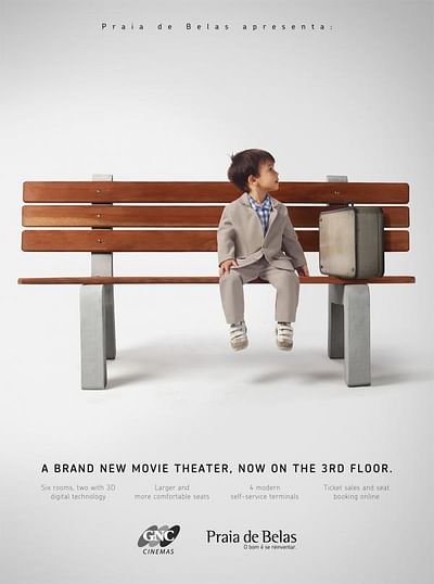 A brand new movie theater. 4 - Publicidad