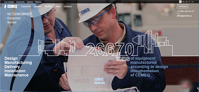 CEMEQ Corporate Website - Content Strategy