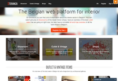 Storanza - Website Creatie