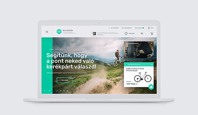 Biciklikk - Website Creatie